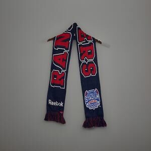 Reebok NHL Face Off Collection New York Rangers Stadium Series Scarf 2014 67x6.5